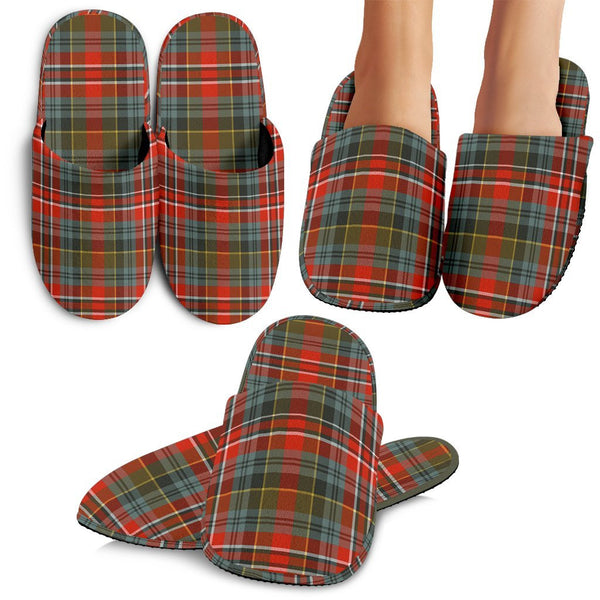 MacPherson Weathered Tartan Classic Slippers