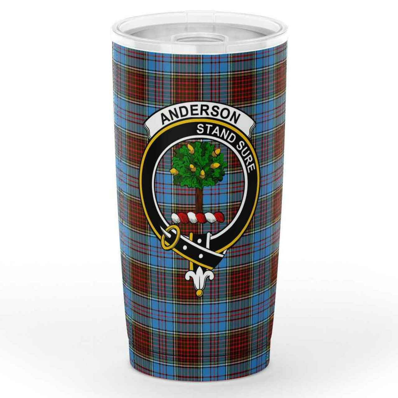 McLachlan Weathered Tartan Crest Tumbler main image 1