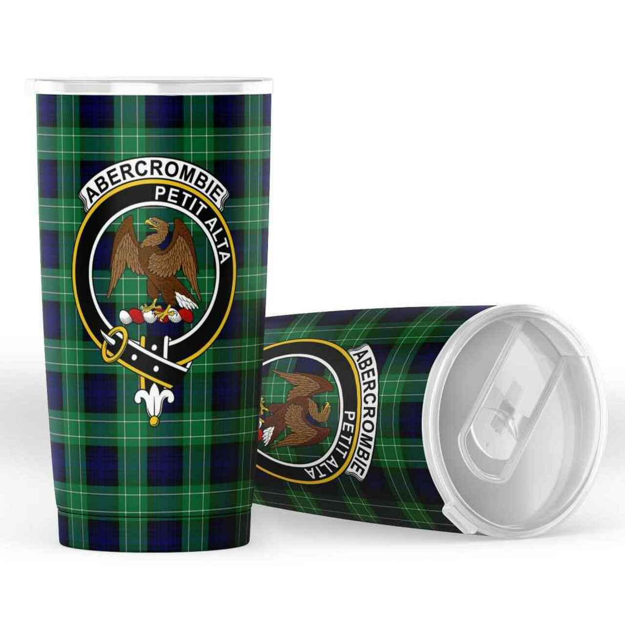 Primrose Tartan Crest Tumbler main image 1