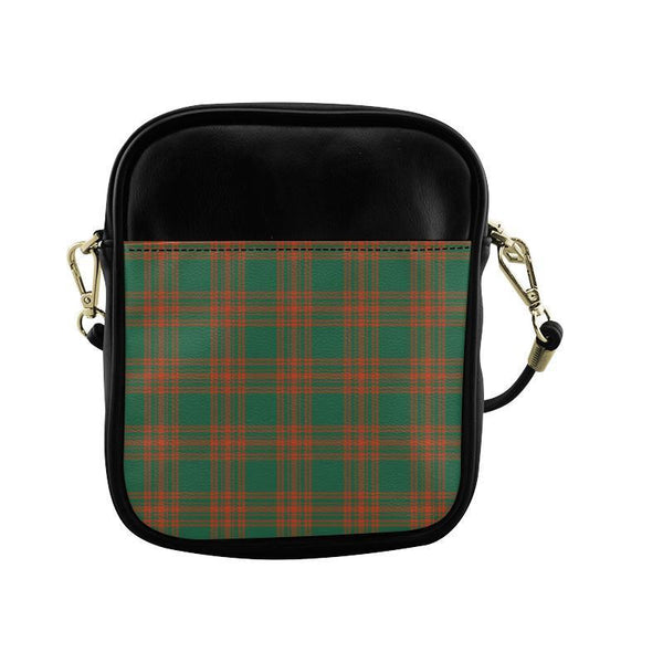 Menzies Green Ancient Tartan Classic Sling Bag