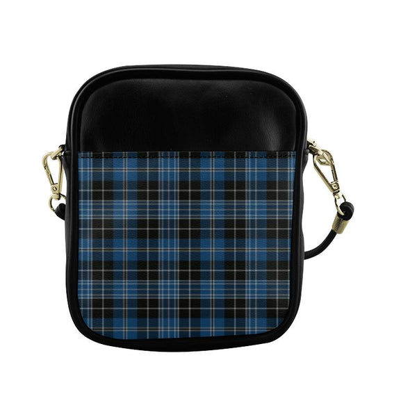 Clergy Blue Tartan Classic Sling Bag