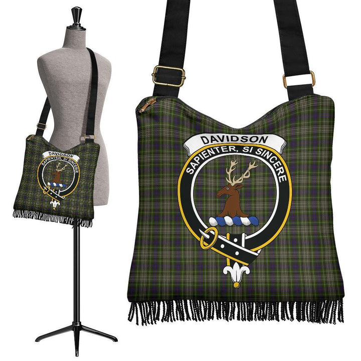 Davidson Tulloch Dress Tartan Classic Crest Boho Handbag