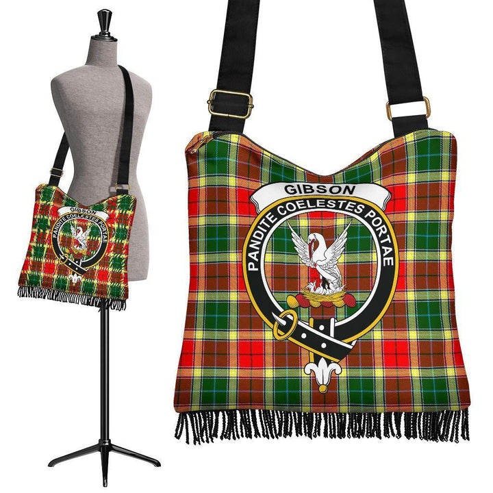 Gibbs Tartan Classic Crest Boho Handbag