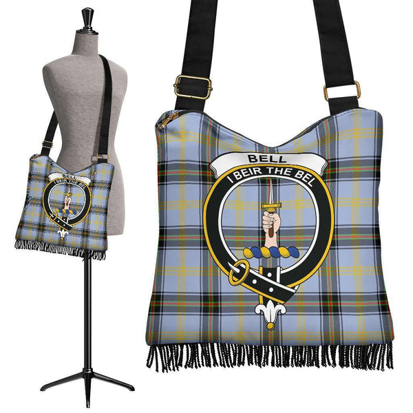 Bell of the Borders Tartan Classic Crest Boho Handbag