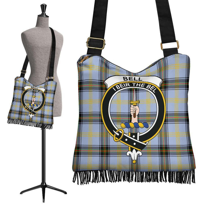 Bell of the Borders Tartan Classic Crest Boho Handbag