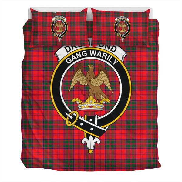 Drummond Modern Crest Tartan Bedding Set