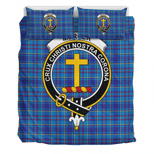 Mercer Modern Crest Tartan Bedding Set