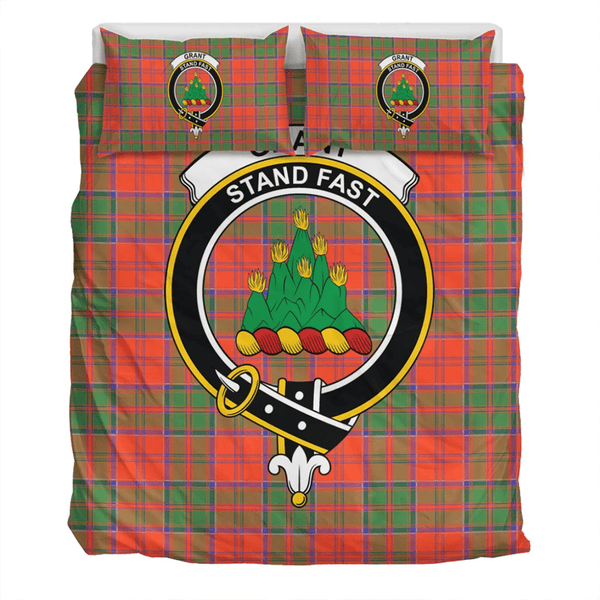 Grant Ancient Crest Tartan Bedding Set