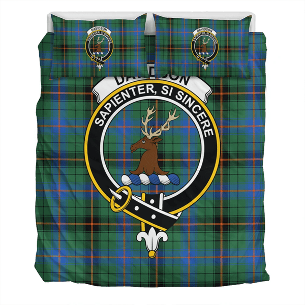 Davidson Ancient Crest Tartan Bedding Set