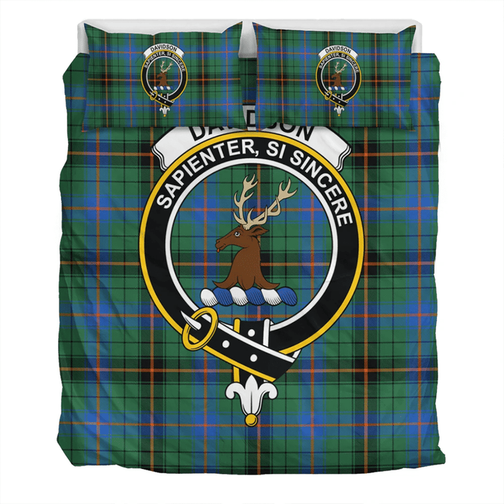 Davidson Ancient Crest Tartan Bedding Set