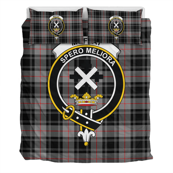 Moffat Modern Crest Tartan Bedding Set