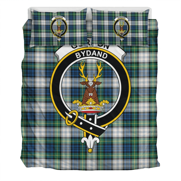 Gordon Dress Ancient Crest Tartan Bedding Set
