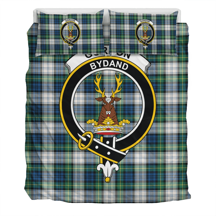 Gordon Dress Ancient Crest Tartan Bedding Set