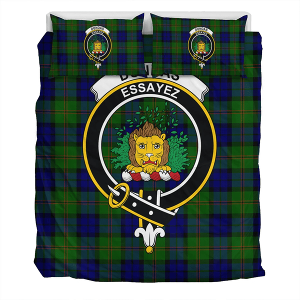 Dundas Modern 02 Crest Tartan Bedding Set