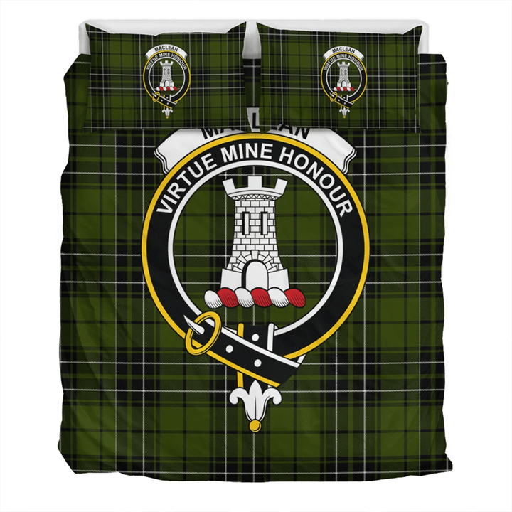 MacLean Hunting Ancient Crest Tartan Bedding Set