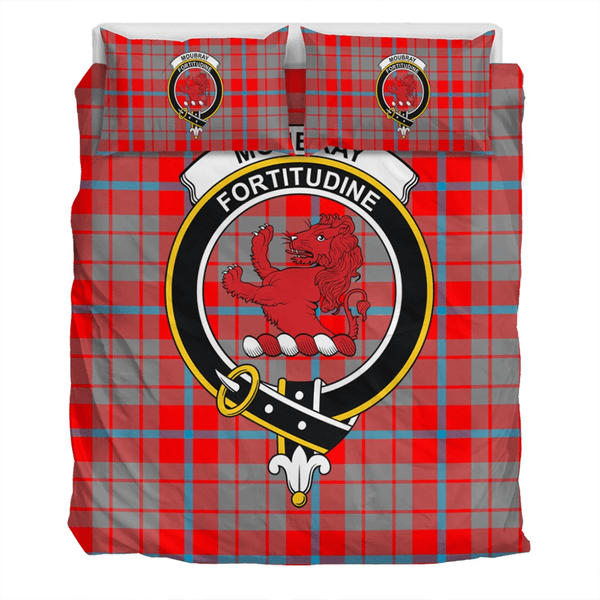Moubray Crest Tartan Bedding Set