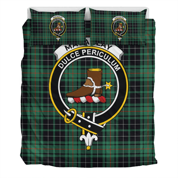 MacAulay Hunting Ancient Crest Tartan Bedding Set