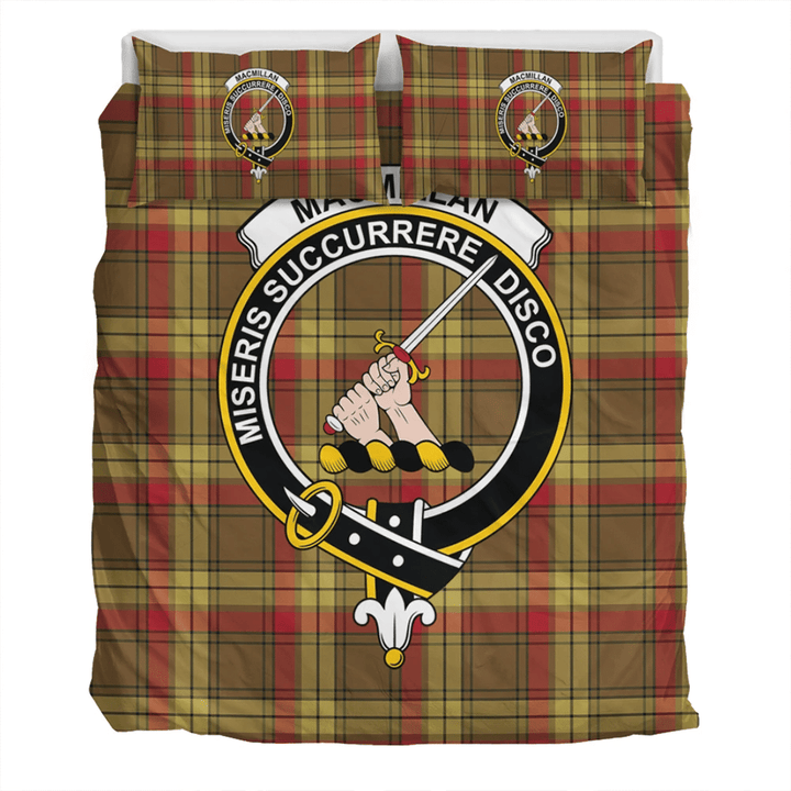 MacMillan Old Weathered Crest Tartan Bedding Set