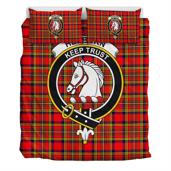 Hepburn Crest Tartan Bedding Set