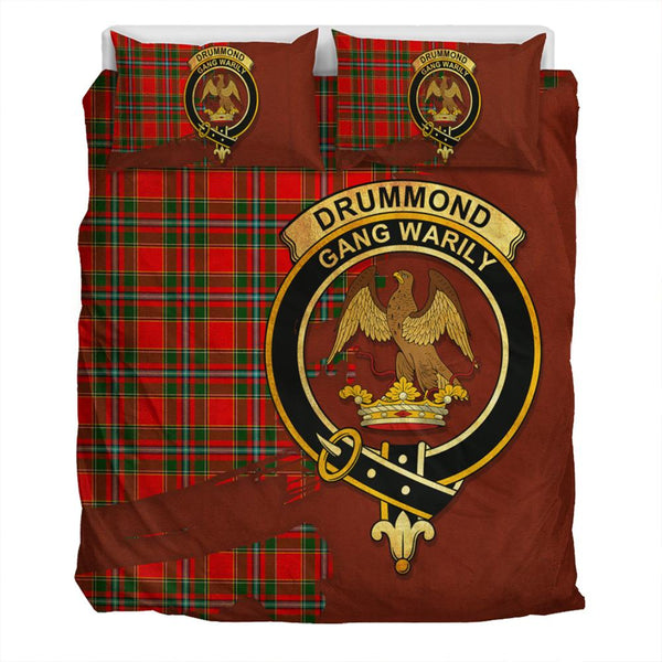 Drummond of Perth Tartan Classic Crest Bedding Set