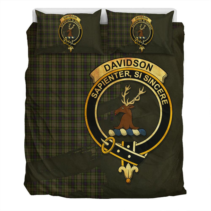 Davidson Tulloch Dress Tartan Classic Crest Bedding Set
