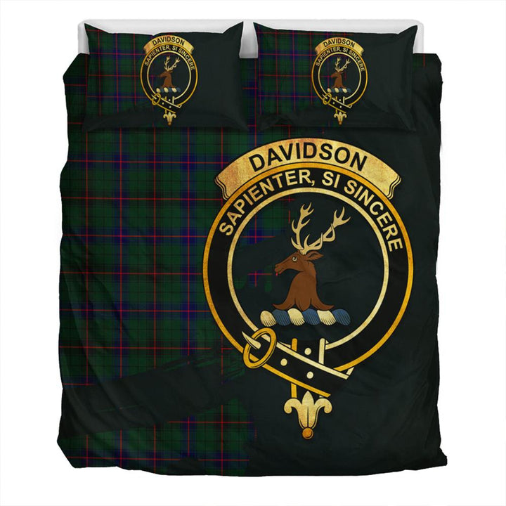 Davidson Modern Tartan Classic Crest Bedding Set