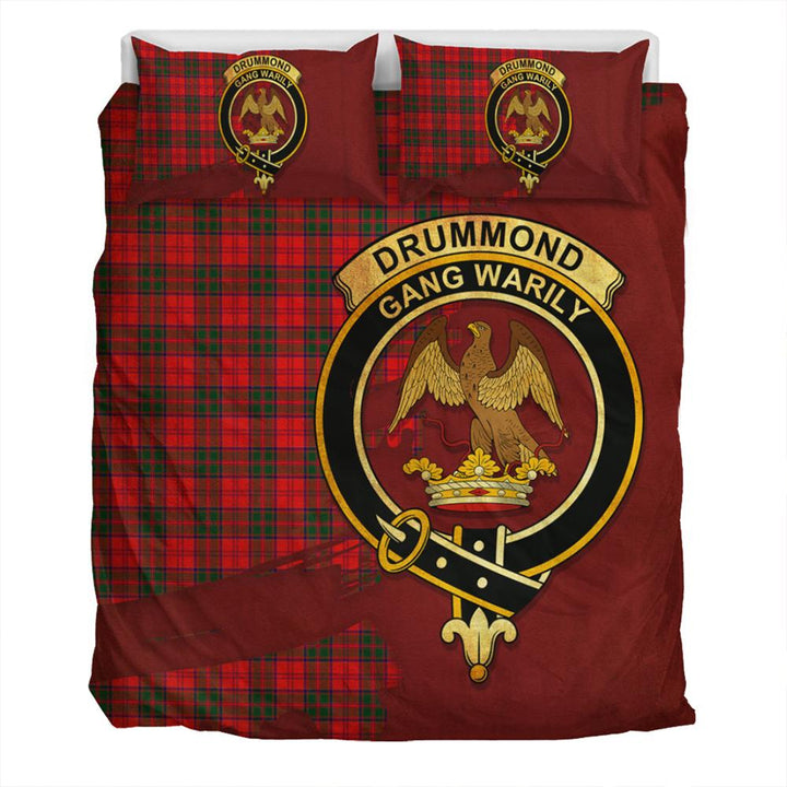 Drummond Modern Tartan Classic Crest Bedding Set