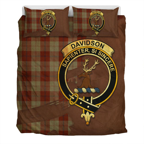 Davidson Dress Dancers Tartan Classic Crest Bedding Set