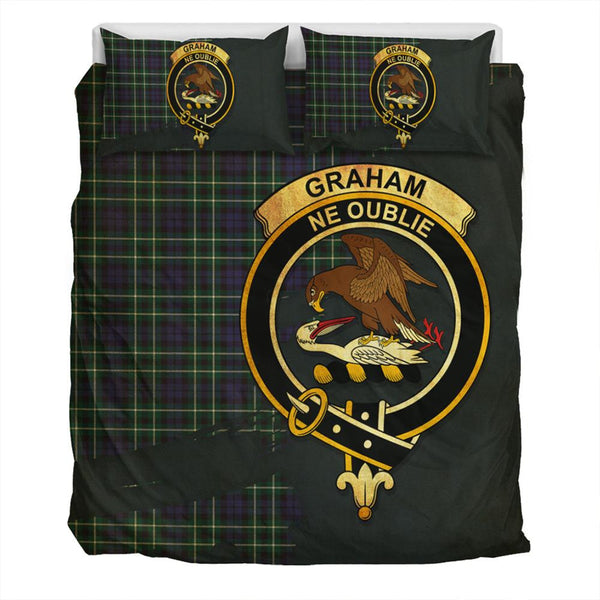Graham of Montrose Modern Tartan Classic Crest Bedding Set