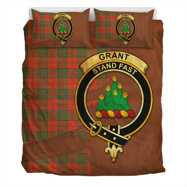 Grant Ancient Tartan Classic Crest Bedding Set