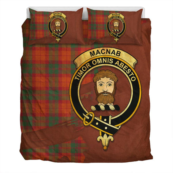 MacNab Ancient Tartan Classic Crest Bedding Set