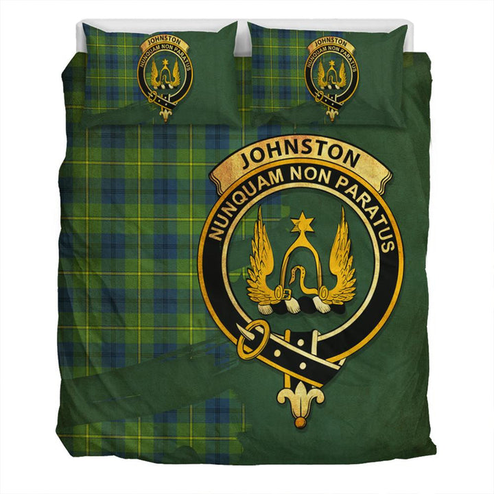 Johnston Ancient Tartan Classic Crest Bedding Set