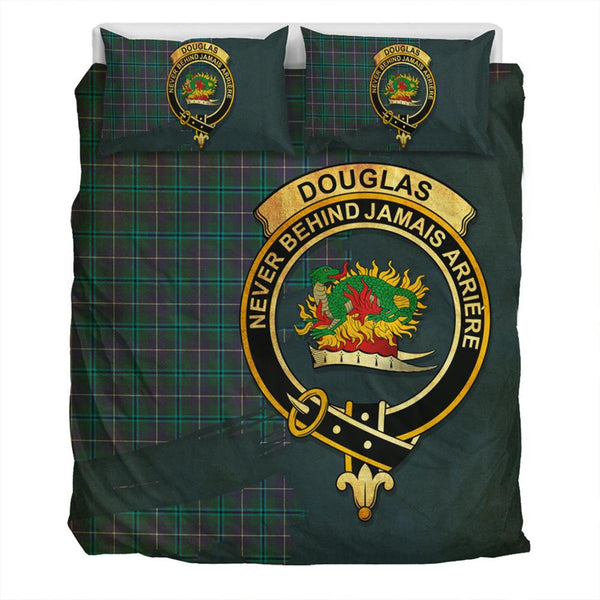 Douglas Modern Tartan Classic Crest Bedding Set