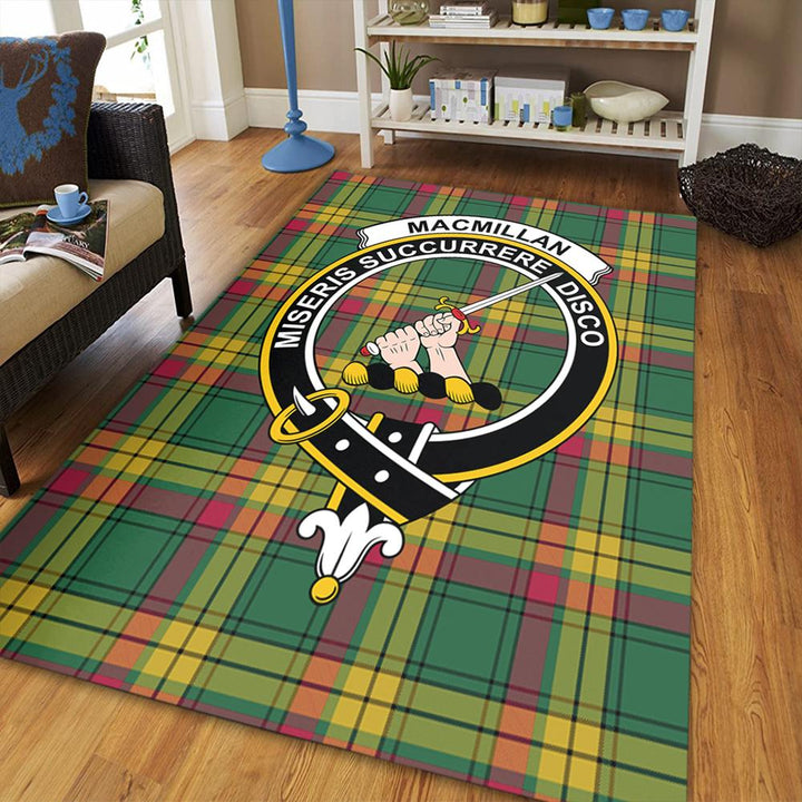 MacMillan Old Ancient Tartan Crest Area Rug