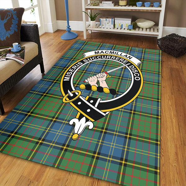 MacMillan Hunting Ancient Tartan Crest Area Rug