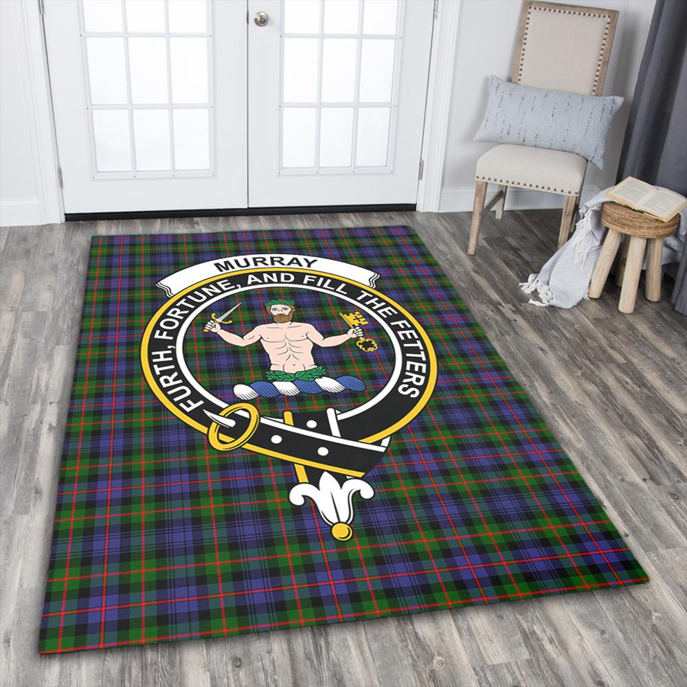 Brisbane Tartan Crest Area Rug