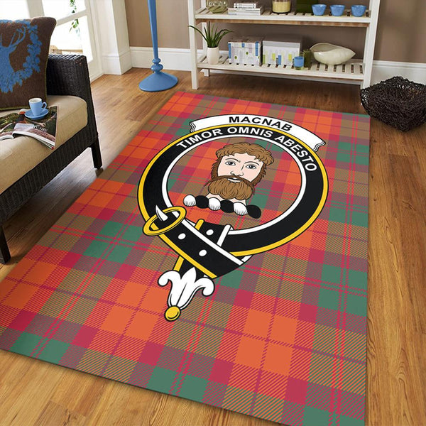 MacNab Ancient Tartan Crest Area Rug