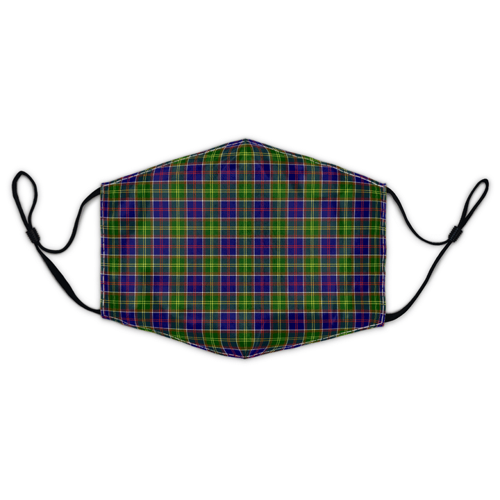 Celticprime Accessories - Ayrshire District Tartan Fabric Mask (With Filters)