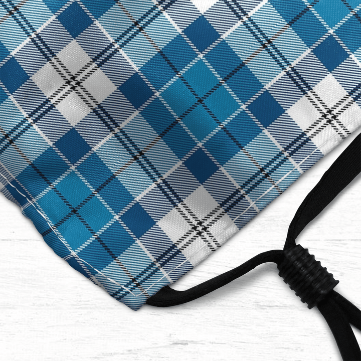 Celticprime Accessories - Roberton Tartan Fabric Mask (With Filters)