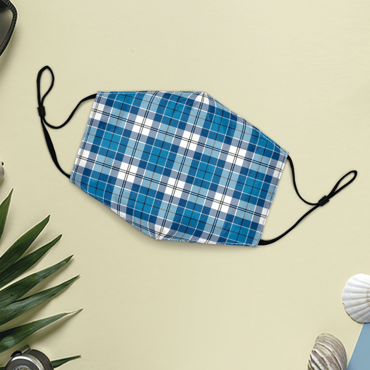 Celticprime Accessories - Roberton Tartan Fabric Mask (With Filters)