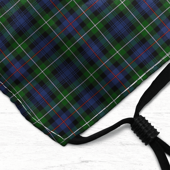 Celticprime Accessories - MacKenzie Modern Tartan Fabric Mask (With Filters)