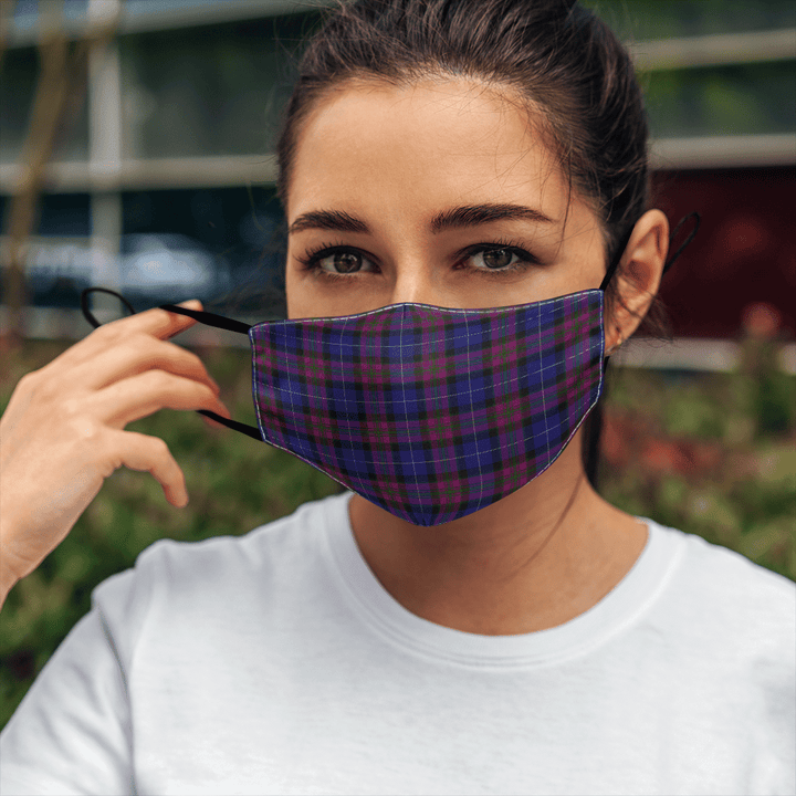 Pride of Scotland Tartan Fabric Mask (With Filters) – celticprime
