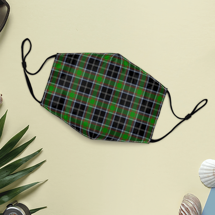 Celticprime Accessories - Webster Tartan Fabric Mask (With Filters)