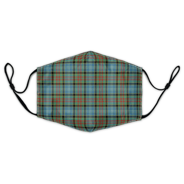 Celticprime Accessories - Paisley District Tartan Fabric Mask (With Filters)