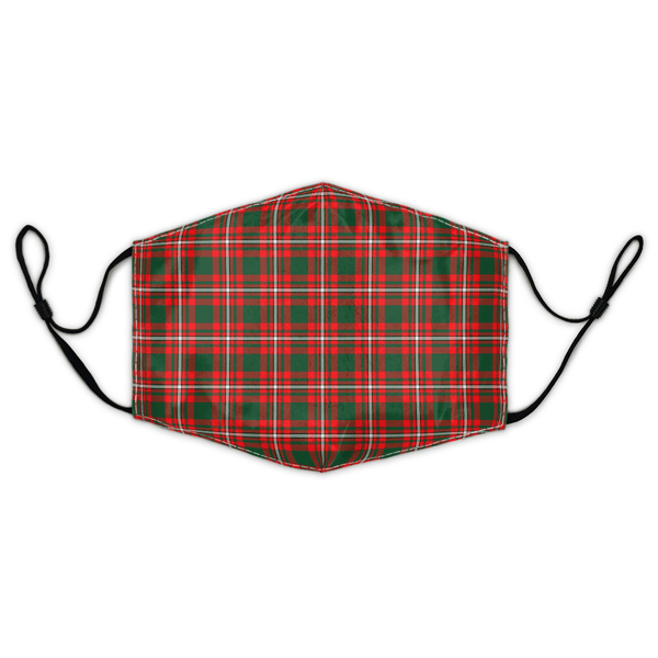 Celticprime Accessories - Princess Margaret Tartan Fabric Mask (With Filters)