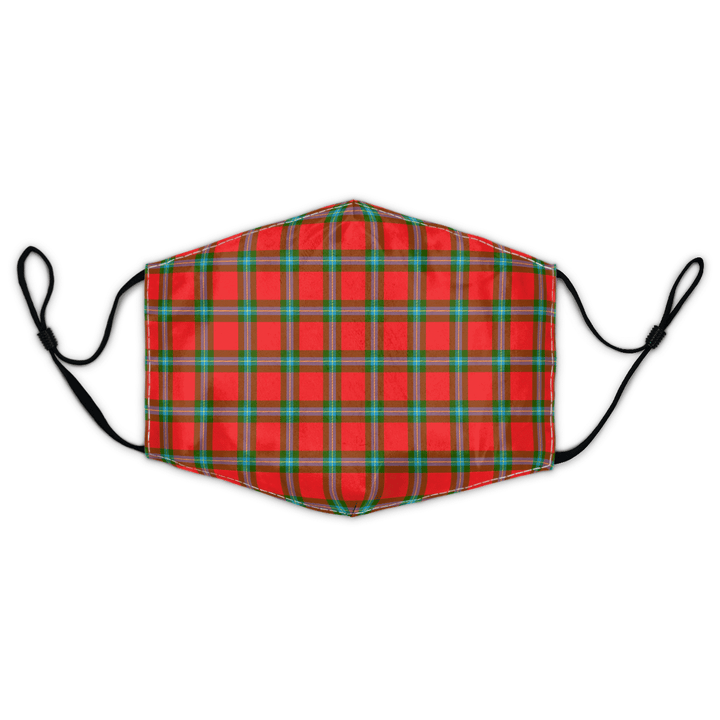Celticprime Accessories - MacLaine of Loch Buie Tartan Fabric Mask (With Filters)