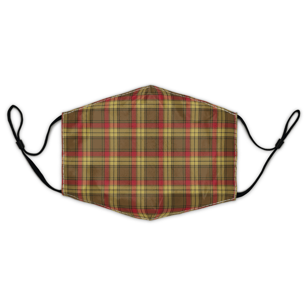 Celticprime Accessories - MacMillan Old Weathered Tartan Fabric Mask (With Filters)