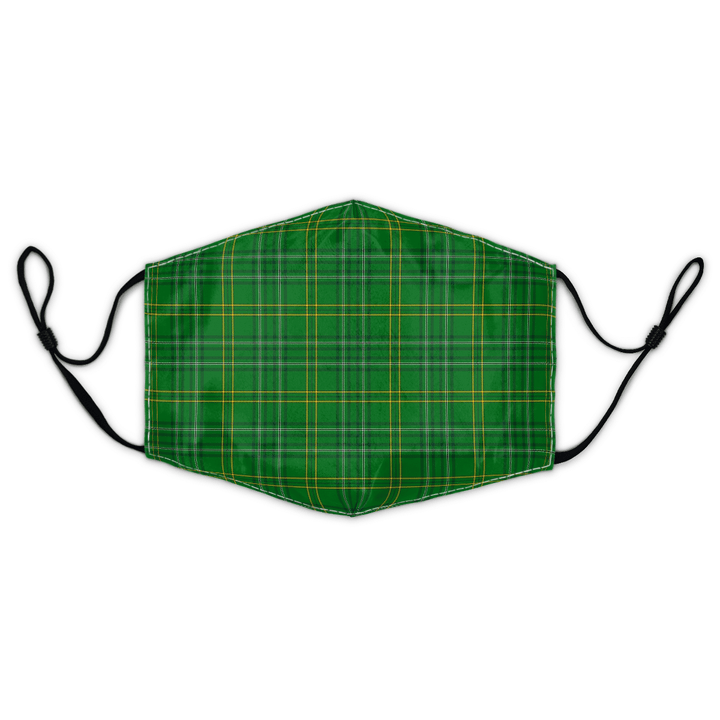 Celticprime Accessories - Wexford County Tartan Fabric Mask (With Filters)