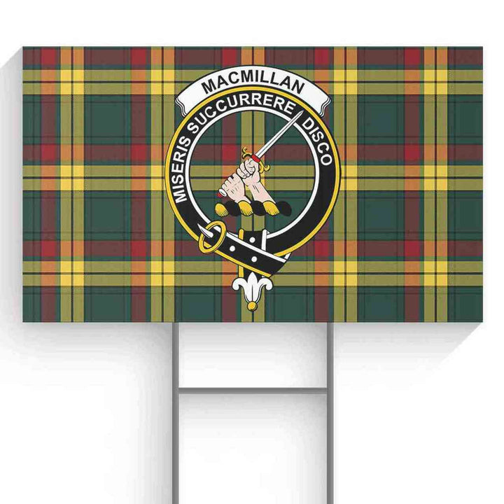 MacMillan Tartan Classic Crest Yard Sign