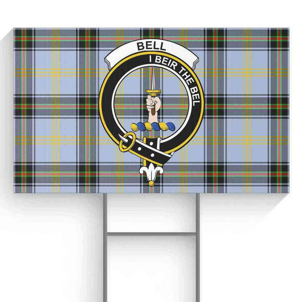 Bell Tartan Classic Crest Yard Sign